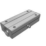 ZF20KW_LW - Linear bearing box type unit, medium and long type, extended type, wide square type