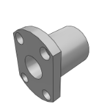 zf45 - Linear ball bushing with flange, single lining/double lining