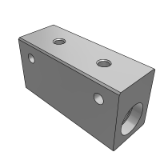 zf78 - Linear bearing box type unit, double lining type, standard type/compact type, raised square type