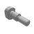 BC34G_X - Hinge pin shoulder type L nut fixed type