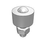 CB30FE - Steel universal ball - Turning type - Screw type · Nut fixed type