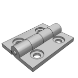 LD01BA - 铝合金蝶形铰链-标准型·沉孔型