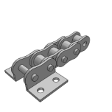 CD38_39_C_D_E_F - Short pitch conveyor chain, single-sided type with attachment, double-hole type, double-sided type with attachment, double-hole type